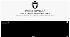 Desktop Screenshot of camisetas-barcelona.com